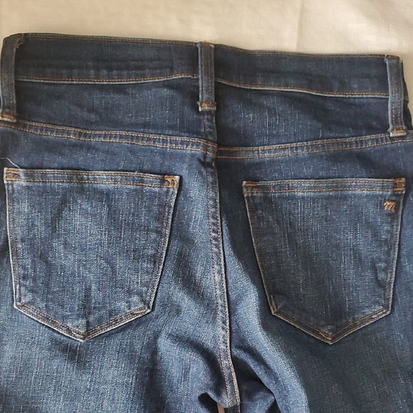 Madewell Slim Classic Blue Straight Leg Jeans Size 26 - Picture 9 of 14